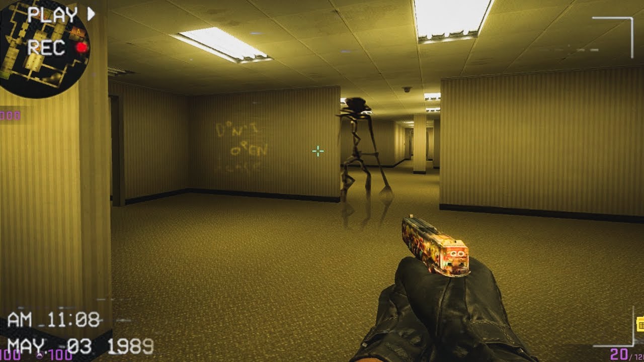Não veja esse vídeo sozinho. ( The backrooms CS:GO )