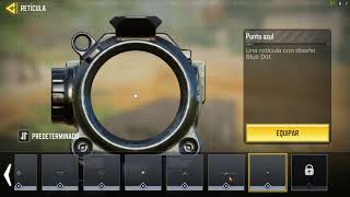 Call Of Dutymobile Como Poner Puntos De Mira O Reticula A Las Armas Guíacompleta