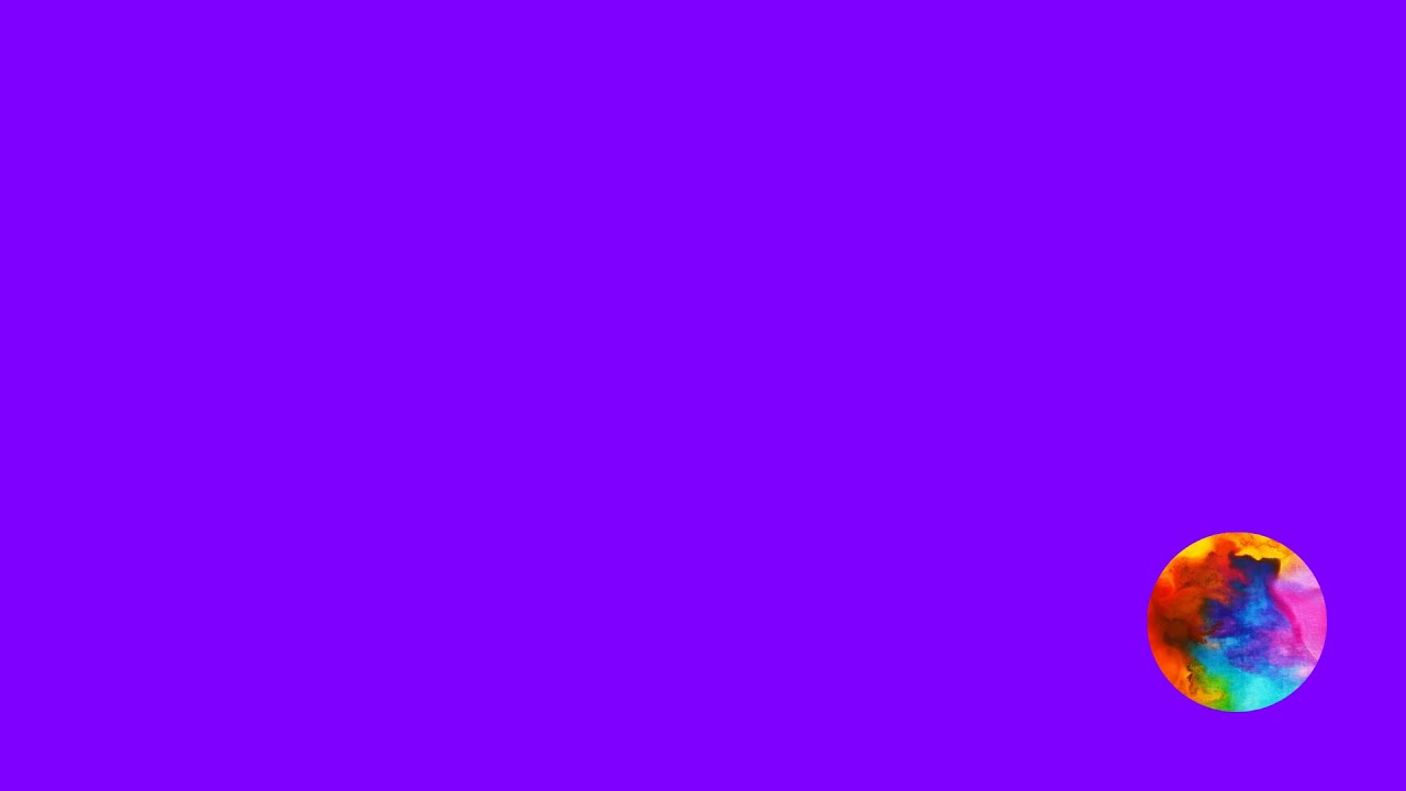 Violet Screen | 8000FF | Color / Colour - YouTube