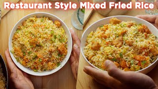 Restaurant Style Mixed Fried Rice Recipe
Looking for the ultimate mixed fried rice recipe? This restaurant-style fried rice is packed with juicy chicken, tender shrimp, fresh veggies, and bold flavors—all stir-fried to perfection in one pan. Whether you call it Indo-Chinese fried rice or Bangladeshi-style stir fry, this dish delivers on every level.
👉 Perfect for lunch, dinner, or meal prep
👉 Ready in under 30 minutes
👉 Family-friendly & full of flavor
Don’t forget to like, comment, and subscribe for more easy and authentic recipes!
Ingredients
For the Chicken & Shrimp Marinade:
450g chicken breast or thigh, cut into small pieces
8 medium shrimp, peeled and chopped
¾ tsp salt
½ tsp black pepper
½ tsp garlic paste
½ tsp ginger paste
1 tsp soy sauce
1 egg white
½ tsp garam masala
½ tsp cumin powder
½ tsp red chili powder
1 tbsp all-purpose flour
1½ tbsp corn flour
For the Stir-Fry:
Neutral cooking oil (for frying and sautéing)
2 eggs, lightly beaten
1½ tsp finely chopped garlic
1 tsp ginger paste
¾ cup chopped green beans
1 green bell pepper, chopped
1 carrot, chopped
2 green chilies, finely chopped
1 tomato, chopped
1 tsp soy sauce
1 tbsp vinegar
1½ tsp tomato ketchup
2 cups cooked, cooled rice (preferably day-old)
¼ tsp cumin powder
¼ tsp white pepper
¼ tsp garam masala
1½ tsp sugar
2 tbsp chopped fresh coriander (for garnish)
🔥 Instructions
1. Marinate the Proteins:
In a bowl, mix chicken, shrimp, salt, black pepper, garlic paste, ginger paste, soy sauce, egg white, garam masala, cumin powder, and red chili powder. Add the flour and corn flour, mix well, and set aside while you prep the veggies.
2. Cook the Chicken & Shrimp:
Heat oil in a pan over medium-high. Fry the marinated chicken and shrimp for 4–5 minutes until golden and just cooked through. Remove and set aside.
3. Scramble the Eggs:
In the same pan, add a little oil and lightly scramble the eggs. Remove and keep aside.
4. Stir-Fry the Veggies:
Add more oil if needed. Sauté garlic and ginger until fragrant (about a minute). Toss in green beans, bell pepper, and carrot. Add a pinch of salt and cook for 2–3 minutes until slightly softened. Stir in the green chilies and tomato.
5. Build the Flavor Base:
Pour in soy sauce, vinegar, and ketchup. Stir well. Add back the chicken, shrimp, and eggs. Mix to combine.
6. Bring it All Together:
Add cooked rice along with cumin powder, white pepper, garam masala, and sugar. Stir-fry on high heat for 2–3 minutes until everything’s evenly coated and steamy.
7. Garnish & Serve:
Turn off the heat, sprinkle over chopped coriander, and serve hot. It’s the kind of fried rice that doesn’t even need a side dish.
📲 Follow us @Banglar Rannaghor for more traditional & global recipes made easy!
#friedrice #mixedfriedrice #chickenfriedrice #shrimprice #bangladeshirecipe #easyrecipes #onepanmeals #homemade #comfortfood
Become a member of our channel and get exclusive perks:
https://www.youtube.com/channel/UCcf99XTO-KPPAGs03HcNXdA/join
Subscribe to BR: bit.ly/BRYouTubesub
Subscribe to Banglar Rannaghor | bit.ly/BRYouTubesub
Our daily story - Instagram : bit.ly/Banglarrannaghor
Facebook | https://www.facebook.com/banglarrannaghor/
Website: https://www.banglarrannaghor.com/ Restaurant Style Mixed Fried Rice Recipe