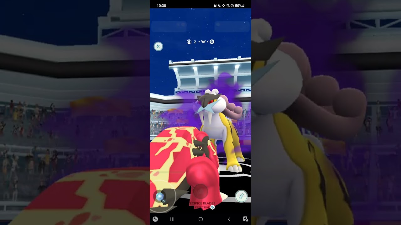 Shadow Raikou Duo (No Weather Boost, No Gems, No Party Power, 12 Seconds Left)