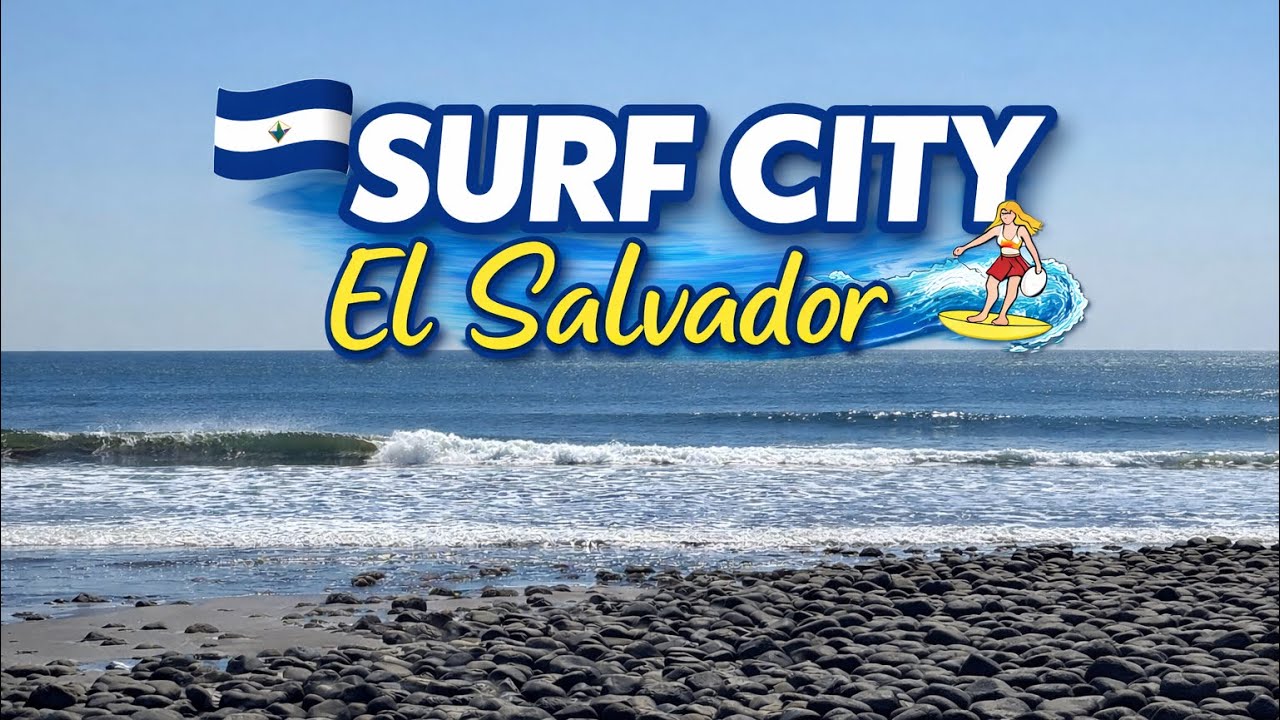 Visitando Surf City El Salvador 🌊🏄‍♀️