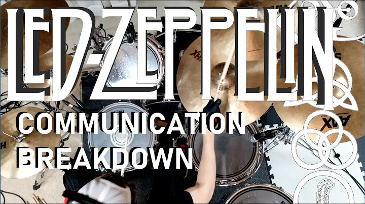 Communication Breakdown Drums version - Drums performance video thumbnail