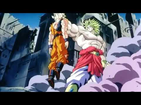 Goku Blasts Broly (No "Hawk Tuah" Version)