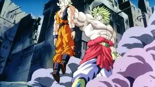 Goku Blasts Broly (No "Hawk Tuah" Version)