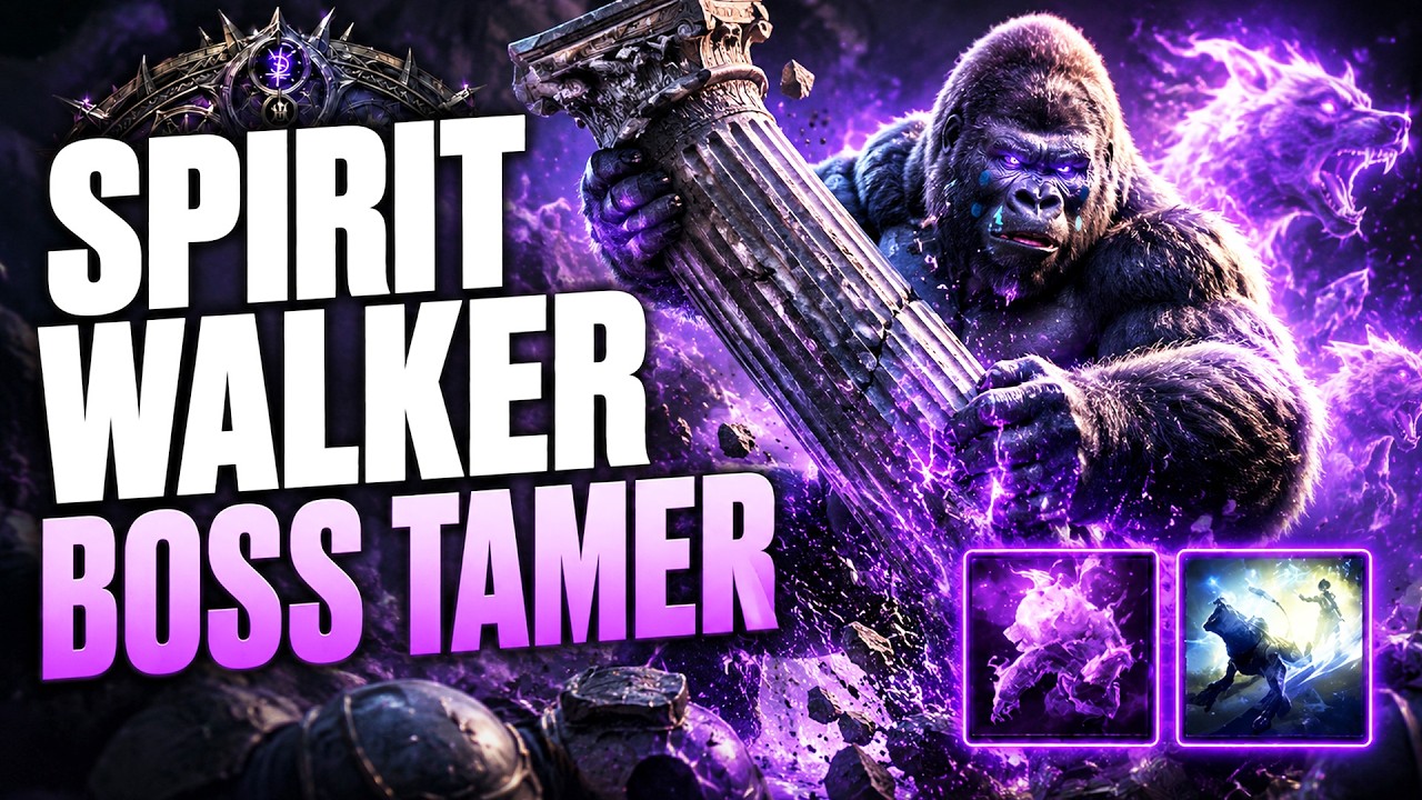 NEW DPS MAXXING COMPANION SPIRIT WALKER BUILD IN 0.5! POE2 Companion Build (NEW META)
