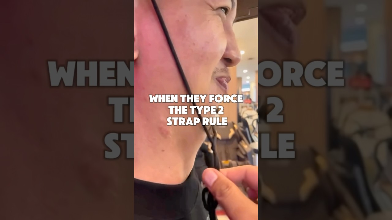 How ya gonna use the chin strap when you ain’t got no chin? 