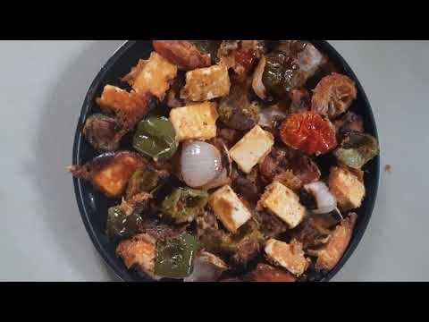 Easy way to prepare Paneer Tikka at Home using Microwave LG MJ2886BWUM