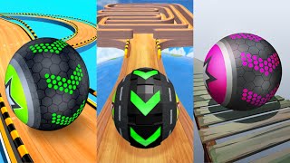 Going Balls, Rolling Ball Sky Escape, Rollance Adventure Balls Speedrun Gameplay Max Levels