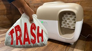 How To Remove Waste From The Pet Snowy Automatic Litterbox