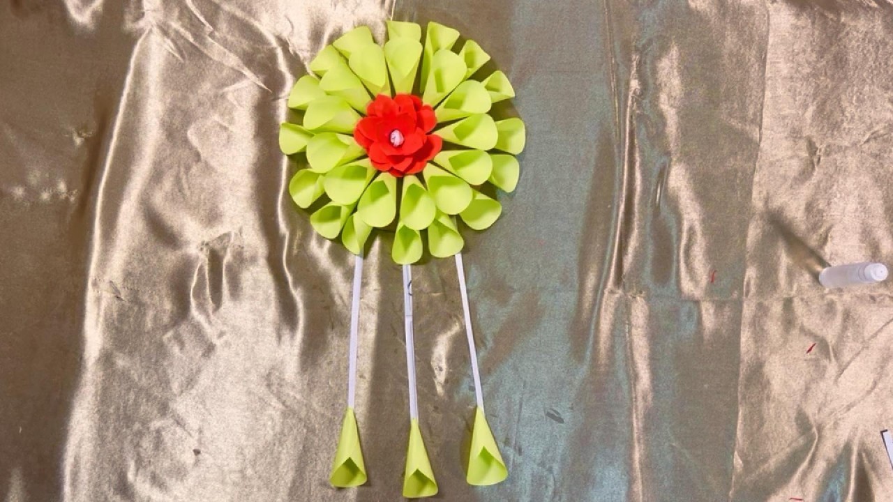 How to make flowers paper🌸✨