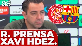 XAVI HERNÁNDEZ, RUEDA DE PRENSA COMPLETA | Previa GIRONA - FC BARCELONA