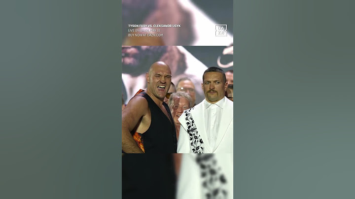 FURY VS. USYK | FACE OFF