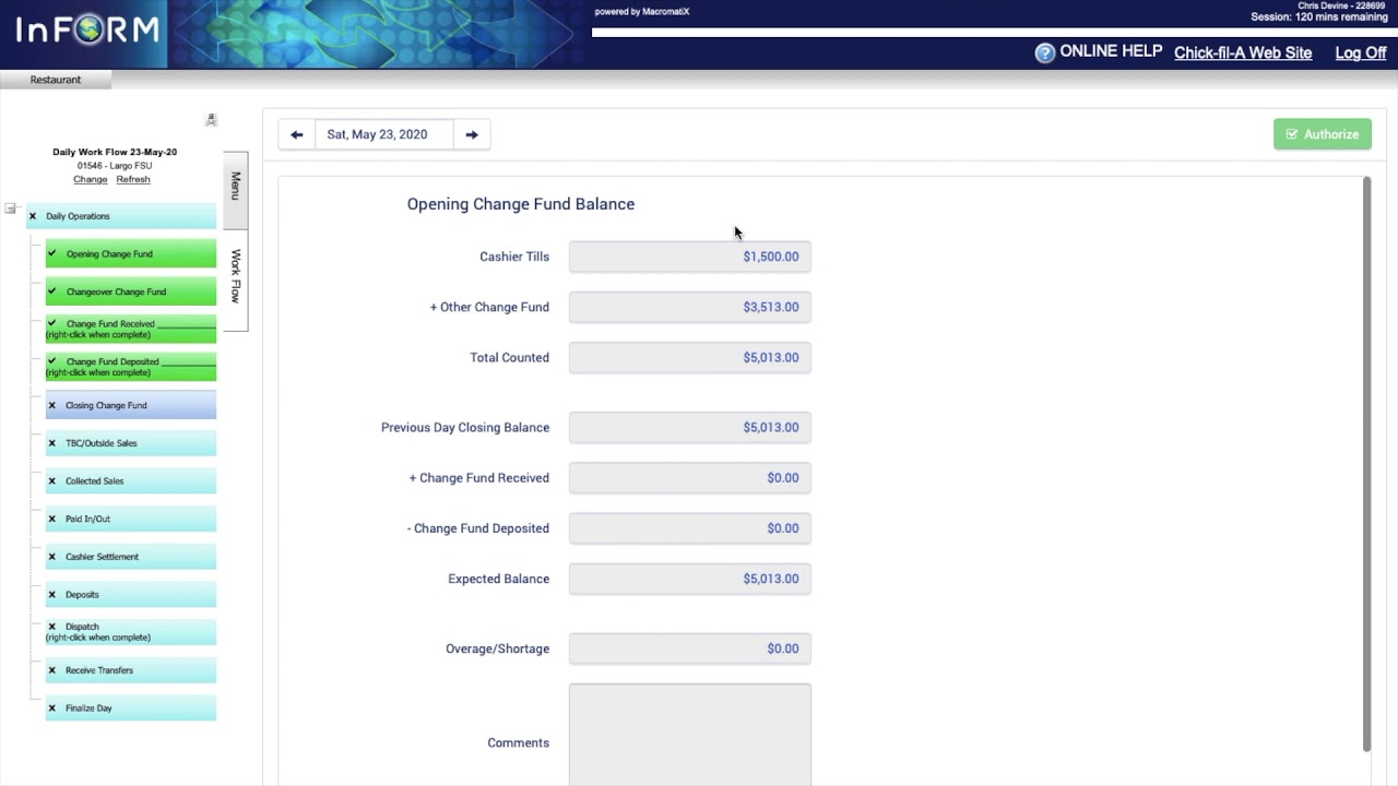 How to input Change Fund - YouTube