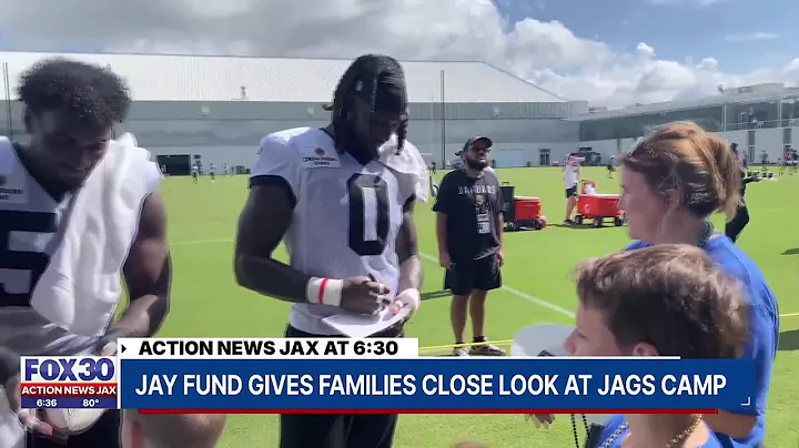 Jay Fund gives four families battling cancer diagnosis, recovery special visit to Jacksonville