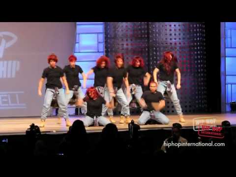 (HD) REQUEST DANCE CREW NZ- HIP HOP INTERNATIONAL 2011 - SILVER MEDAL ADULTS DIVISION