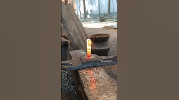 Forging a Heavy Duty Peraak for Daily Use Blacksmith Creation #forgingprocess #ironwork