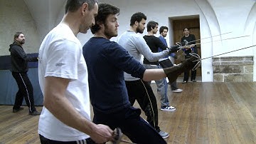 Behind the scenes at Bootcamp - The Musketeers - BBC