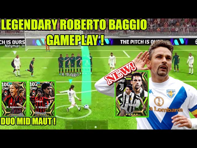 ROBERTO BAGGIO MASTER OF TIGHT POSSESSION ! FT DUO MID M4UT AMBROSINI & RIIJKAARD ! EFOOTBALL MOBILE class=