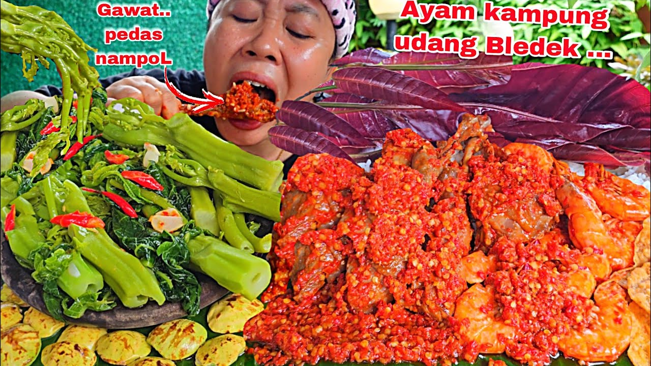 GAWAT PEDASNYA 🥵‼️,AYAM UDANG BLEDEK PEDAS NAMPOL 🤤🥵