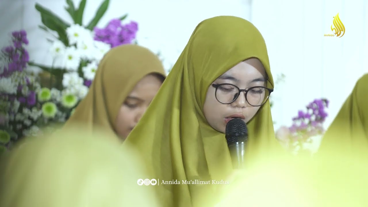 MAHALLUL QIYAM AD DHIYAUL LAMI' ll HARLAH KE - 58 JAM'IYYAH ADDUFUF ANNIDA MU'ALLIMAT NU KUDUS 2024