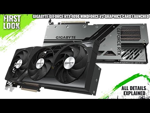 GIGABYTE RTX 4090 WindForce V2 With Unique Tail-ended Power