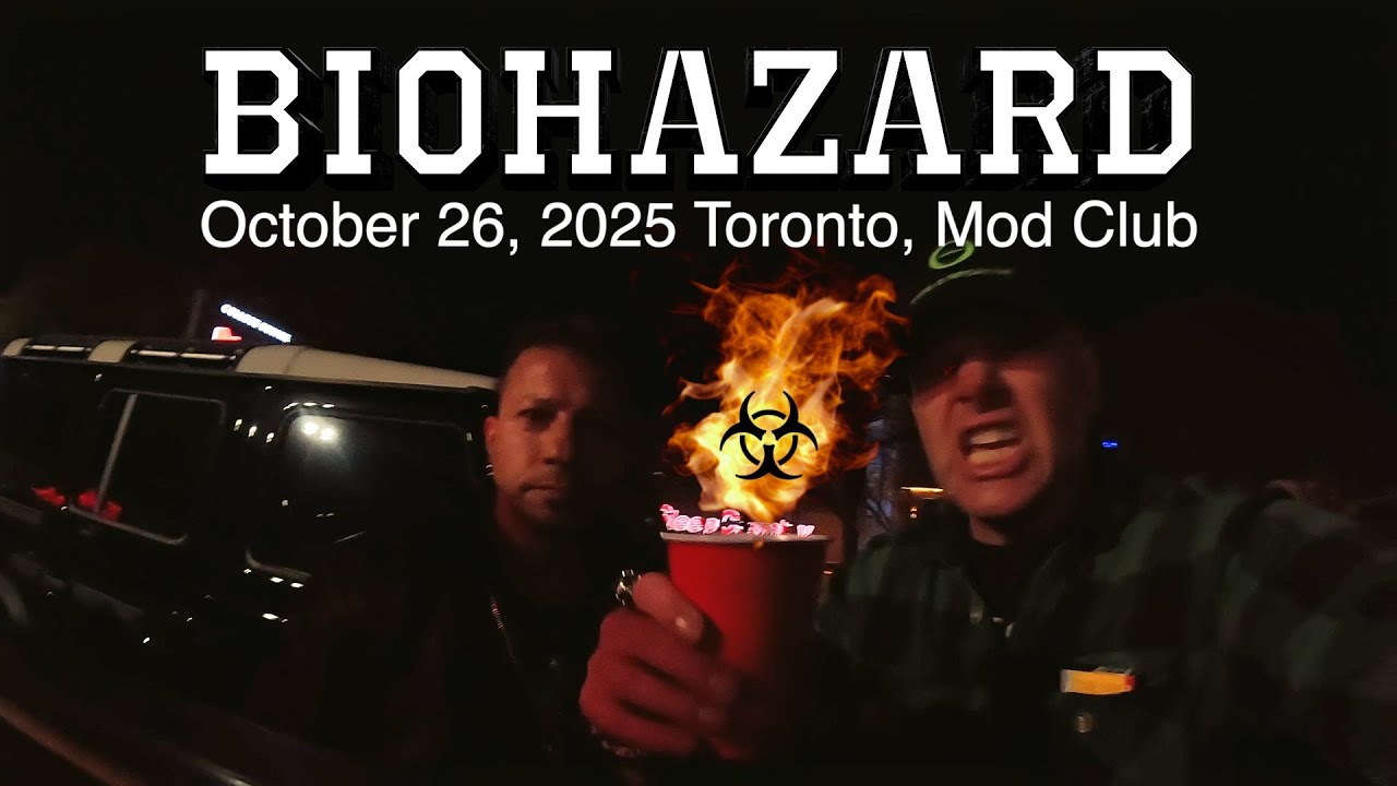 Biohazard October 26, 2025 Toronto Mod Club