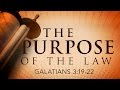 The Purpose of the Law (Galatians 3:19-22)