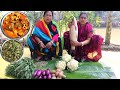 Two Healthy Recipe / Village style Bengali Recipe cooking.