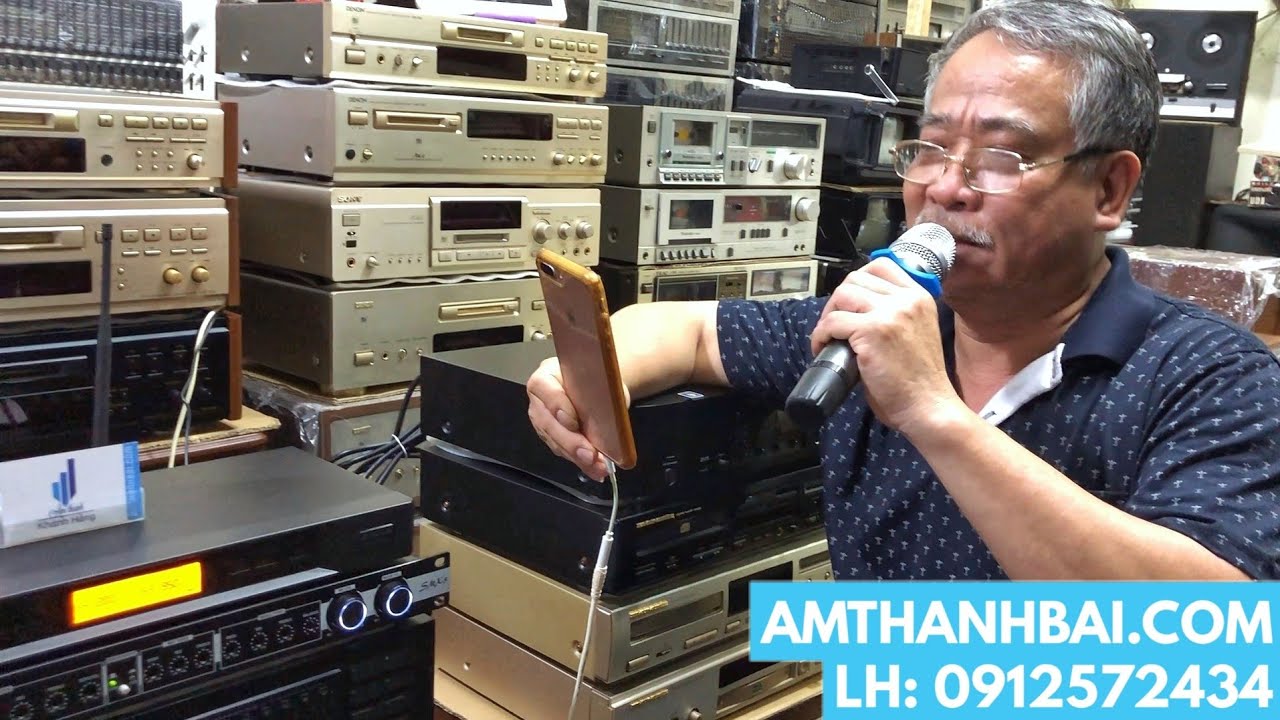 Bộ ghép ăn ý: Loa KENWOOD LS990 class AD, Ampli... - youtube