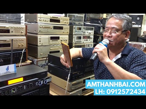 Video Bộ ghép ăn ý: Loa KENWOOD LS990 class AD, Ampli... - youtube