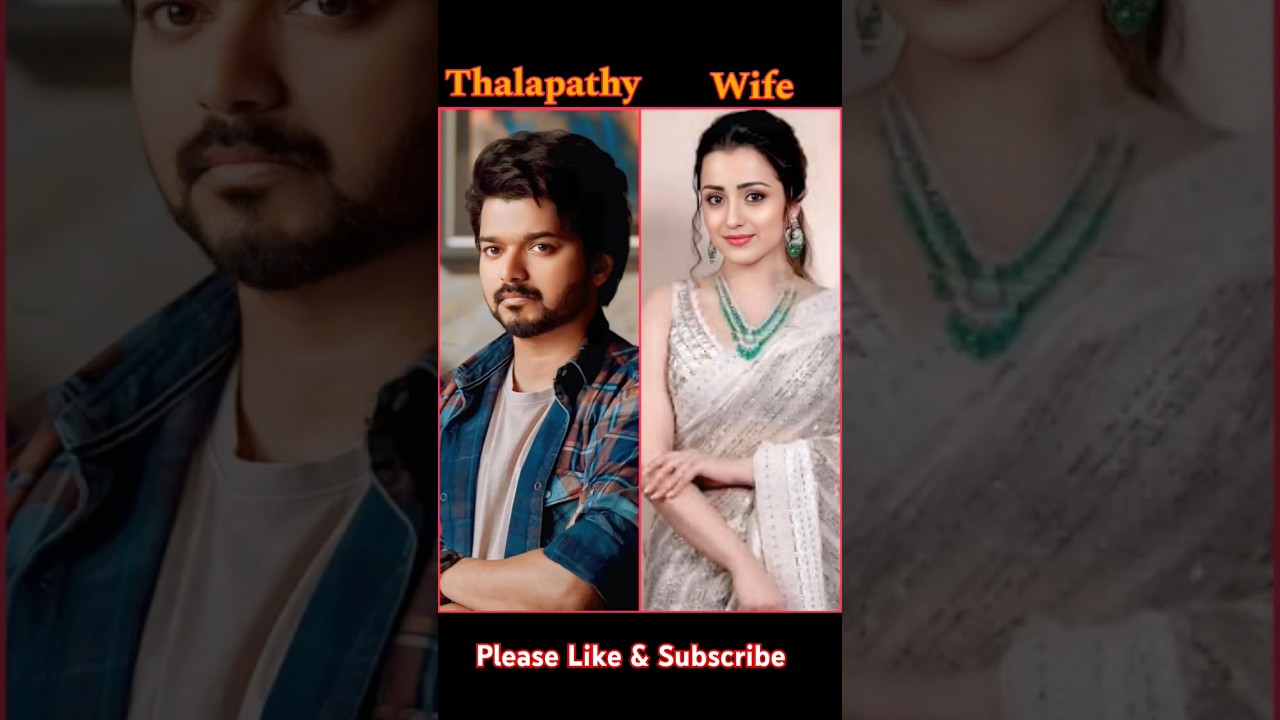Vijay Thalapathy wife & all Family members (Part-4)🥰❤