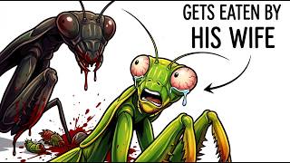 You're A Male Praying Mantis On Your Wedding Day