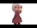I fixed Abuela’s skin tone because someone said I made her too light is this ok or still too light?￼