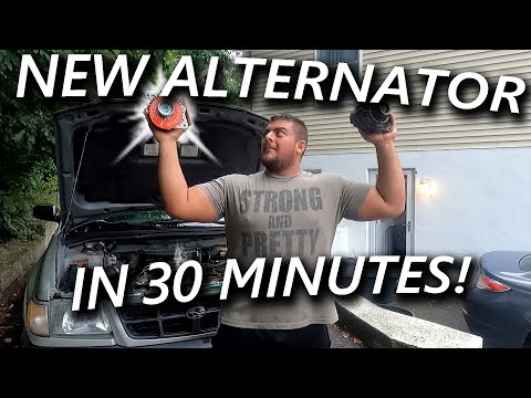 Subaru Forester Alternator Replacement DIY