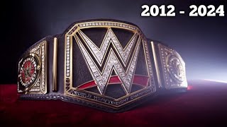 WWE Championship PPV Match Card Compilation (2012  2024) With Title Changes