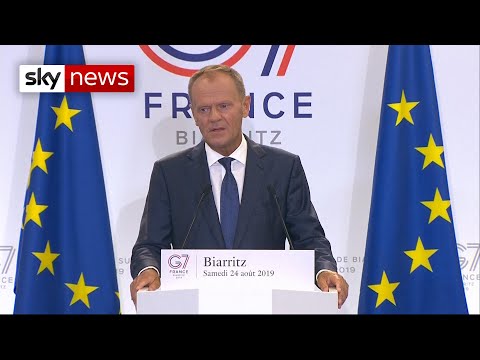 Tusk: Boris Johnson must not become 'Mr No-Deal'
