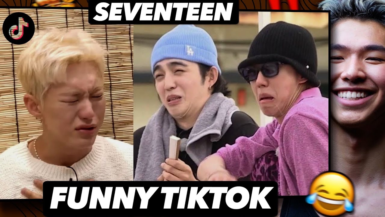 Реакция спортсмена на Seventeen FUNNY TikTok Edits, часть 3