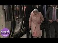 The Queen Arrives at Kings Lynn for Christmas