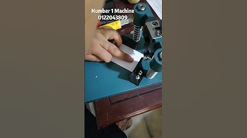 Manual Round Corner Cutter Machine