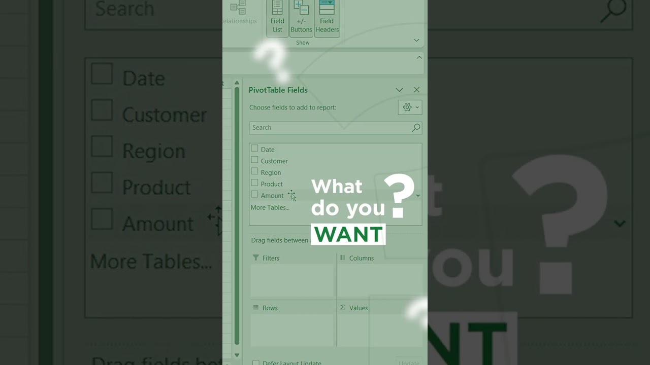 How to Create a PivotTable in Excel!