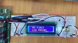 8051 Microcontroller 16x2  LCD interfacing (Part 2)