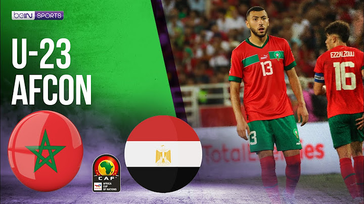 Morocco vs Egypt | U-23 AFCON Final HIGHLIGHTS | 07/08/2023 | beIN SPORTS USA