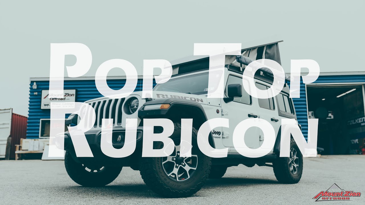 This Ursa Minor J30 Camper Top is an Overlander's Dream for the Jeep JL