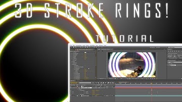 After Effects: 3D Stroke Rings | Cre8Tutorials