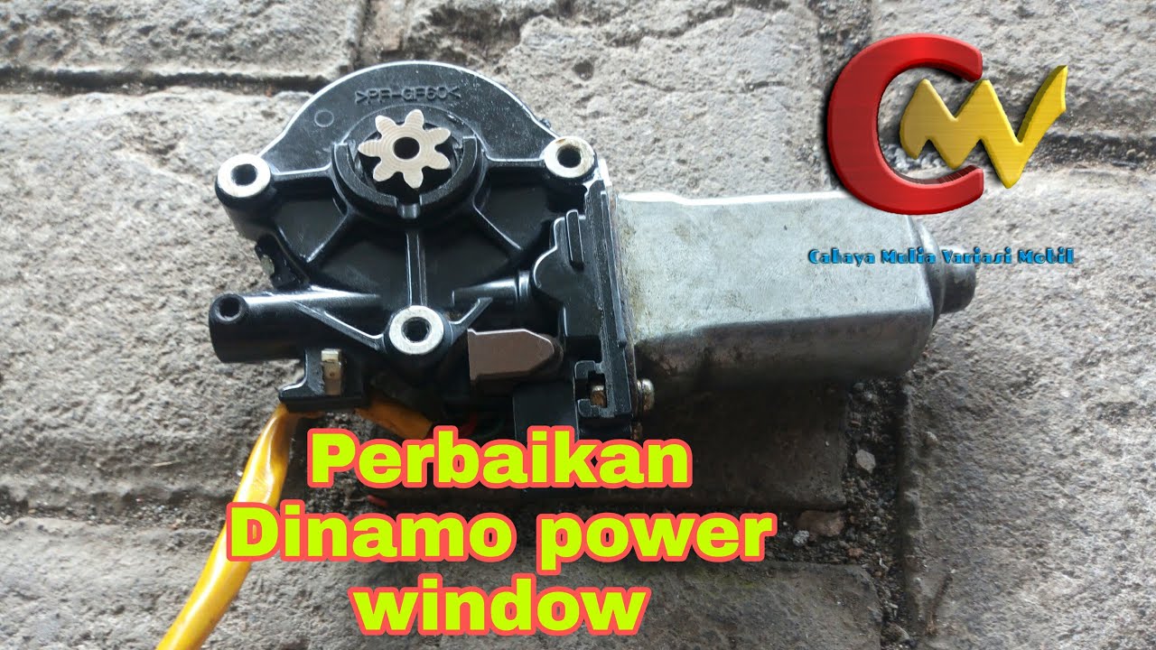 cara mudah memperbaiki dinamo power window
