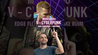 Edge flow ruim = Bake ruim #3dmodeling #characterart #cyberpunk2077 #fanart