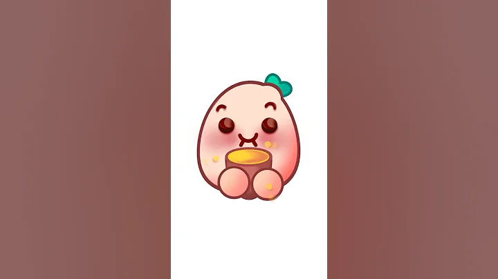 Drawing Cute Eating Emoji! 😍🍠 #celinexdesigns #procreate