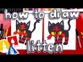 How To Draw Litten Pokemon