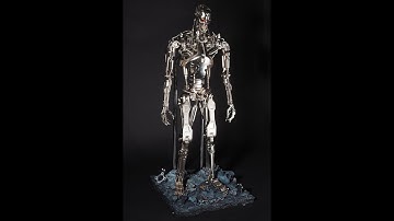 Build The T 800 Terminator 41 Fitting A Vertebra And Casing